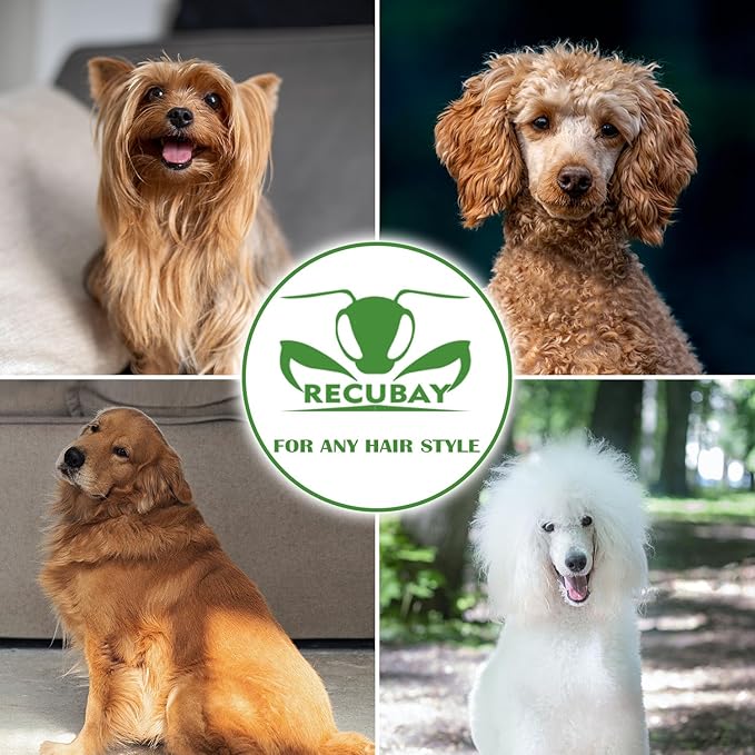 Left Handed Matte Deluxe Dog Grooming Scissors Great Grooming Shears for All Breeds,Design For Professional Groomer. (50T Thinner Lefty)