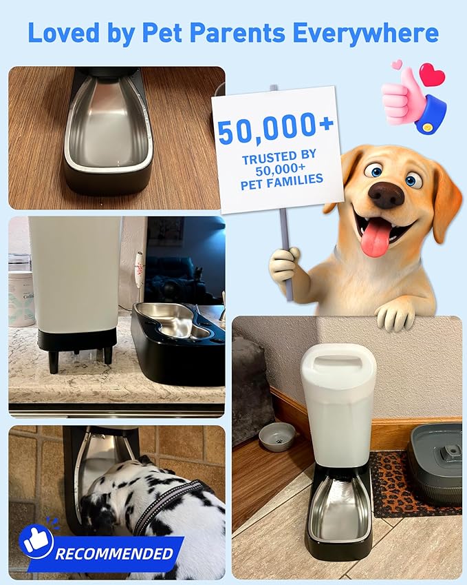 Dog Water Dispenser Filters Replacement, 4 Pack Gravity Pet Water Bowl Filters Fit for 2.4 Gal Automatic Dog Cat Water Dispenser, 6 Filtration Pet Fountain Filter Replacement