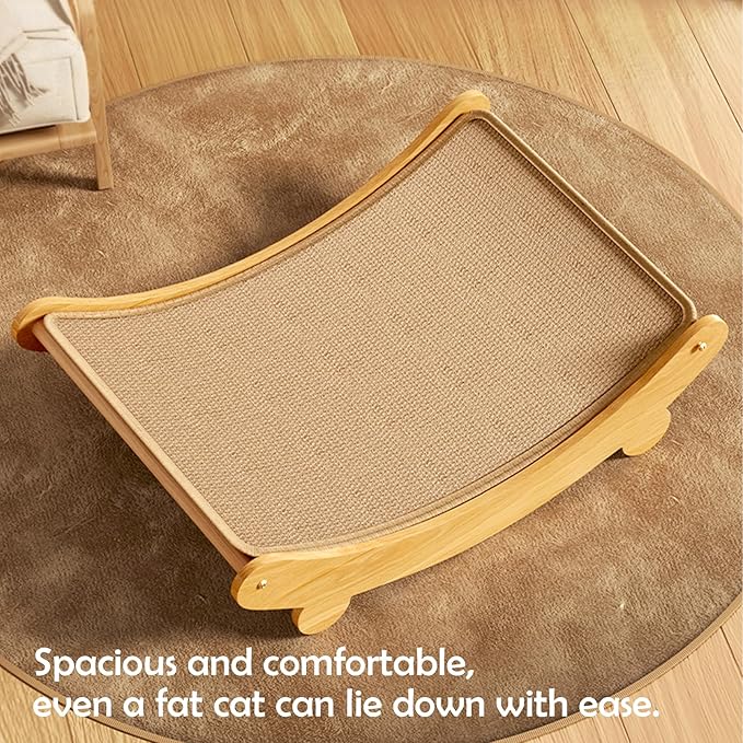 Cat Scratchers for Indoor Cats Scratch Pad Sisal Cat Hammock Bed Scratching Post Board Cat Chair Furniture Lounge Small
