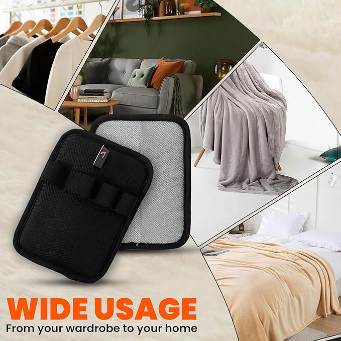 CALMZY Pack of 2 Pet Hair Removal Glove, Reusable Cat Dog Electrostatic Fur Remover Grooming Glove Tool, Magic Brush Cat & Dog Hair Remover for Couch, Furniture, Carpet, Car Seat & Clothing