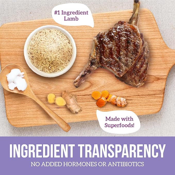 Health Extension Lamb & Brown Rice Dry Dog Food (30 lb / 13.61 kg) - Nutritious Free-Range Lamb Formula with Probiotics, Antioxidants & Omega 3 for Dogs with Sensitive Digestion