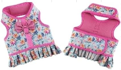 Parisian Pet Spring Blossoms Harness Dress