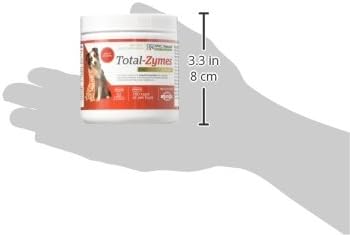 NWC Naturals Total-Zymes Digestive Enzymes for Cats and Dogs, Unflavored, Gut Health with Prebiotic to Support Food Digestion & Absorption, 100 Servings - 2.2 Ounces