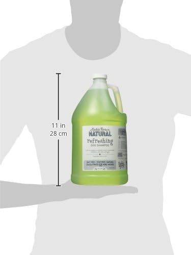 Bobbi Panter Refreshing Dog Shampoo, Hydrates & Soothes Skin & Fur, Minimizes Itching & Dander, Eucalyptus Mint Scent - 30:1 Concentrated Formula, Made in USA, Trusted by Professional Groomers, 1 Gal.