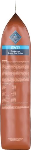 Blue Buffalo Life Protection Formula Large Breed Senior Dry Dog Food, Promotes Joint Health and Immunity, Made with Natural Ingredients, Chicken & Brown Rice Recipe, 30-lb. Bag