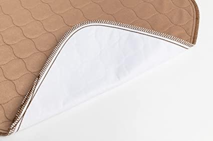 EZwhelp Reusable Dog Pee Pad, Waterproof Mat for Dogs and Puppies, 41"x41" w/ Grommets