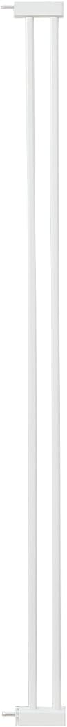 Lumizone Extra Tall Cat Gate Extension Kit 61.02" High Pressure Mounted 2025 New 4.13" Extra Wide 1.37" Gap No Drilling Tall Pet Gate for Dogs (White, 4.13"/10.5CM)