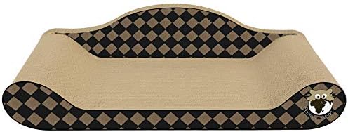Cat Scratcher - Cat Lounge - Checker Board