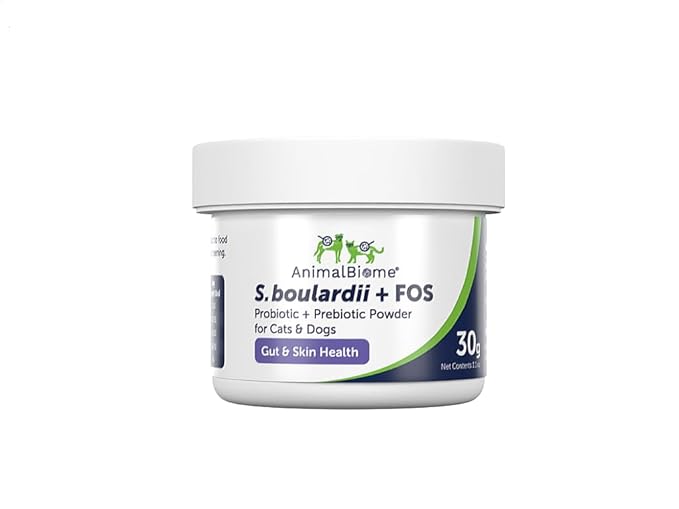 S boulardii + FOS for Cats and Dogs Probiotic Prebiotic - 30g