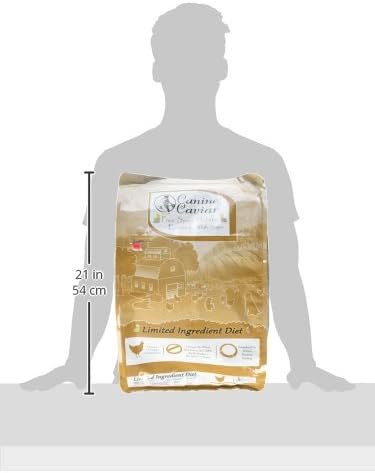 Canine Caviar - Free Spirit: Chicken & Pearl Millet Alkaline Dry Dog Food, Limited Ingredients, Gluten-Free, Based on Science & Research, Veterinary Alternative Diet (11 Pound Bag)