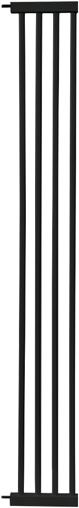 Lumizone Extra Tall Cat Gate Extension Kit 61.02" High Pressure Mounted 2025 New 8.27" Extra Wide 1.37" Gap No Drilling Tall Pet Gate for Dogs (Black, 8.27"/21CM)