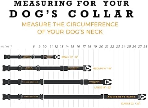 Wolfgang Heavy Duty Martingale Dog Collar with Quick Release Nylon Buckle for Walking & Training, ChevTech Print, Large