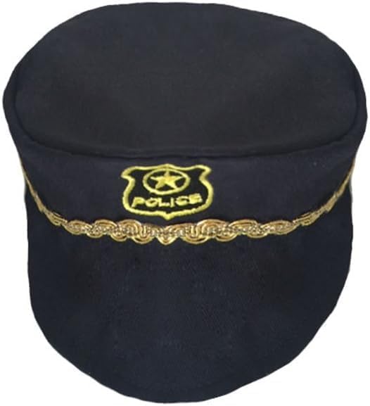 NACOCO Halloween Pet Policeman Costume - Dog and Cat Funny Clothes Outfit Apparel for Small Medium and Large Dogs(Navy Blue, XL