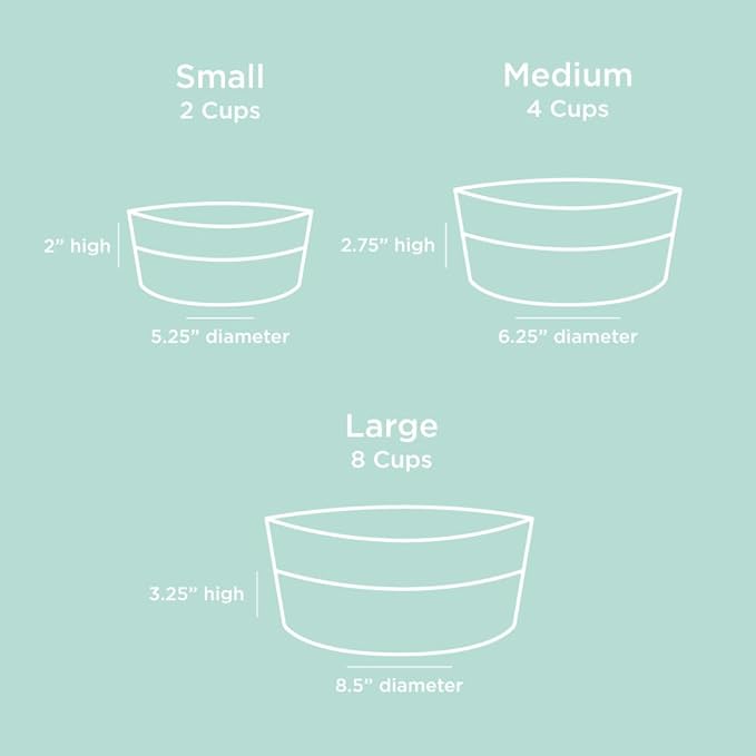 Waggo Dipper Ceramic Dog Bowl Heavyweight Durable Dog Food and Water Dish (Large, Teracotta)