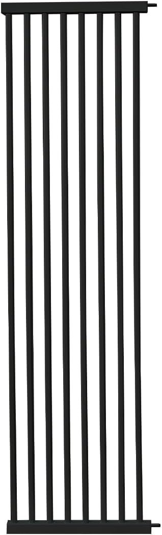 Lumizone Extra Tall Cat Gate Extension Kit 61.02" High Pressure Mounted 2025 New 16.73" Extra Wide 1.37" Gap No Drilling Tall Pet Gate for Dogs (Black, 16.73"/42.5CM)