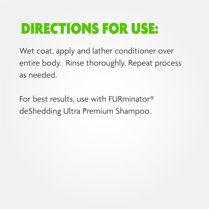 FURminator® deShedding Ultra Premium Conditioner, Conditioner For Dogs Helps Reduce Excess Shedding, 16 Ounce
