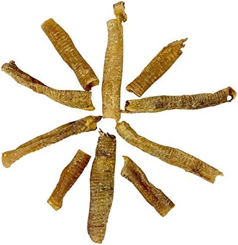 Amazing Dog Treats - Lamb Trachea (18-20 Count - 10 oz) - Trachea Dog Chews - Natural Source of Glucosamine & Chondroitin for Dogs - Lamb Dog Treats