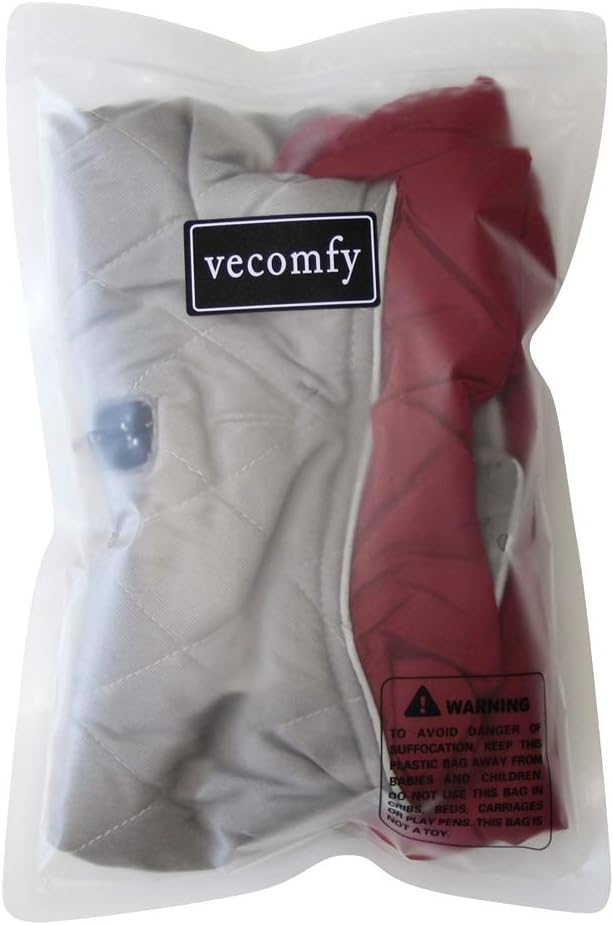 Reversible Dog Coats for Small Dogs Waterproof Warm Puppy Jacket for Cold Winter,Red and Grey S