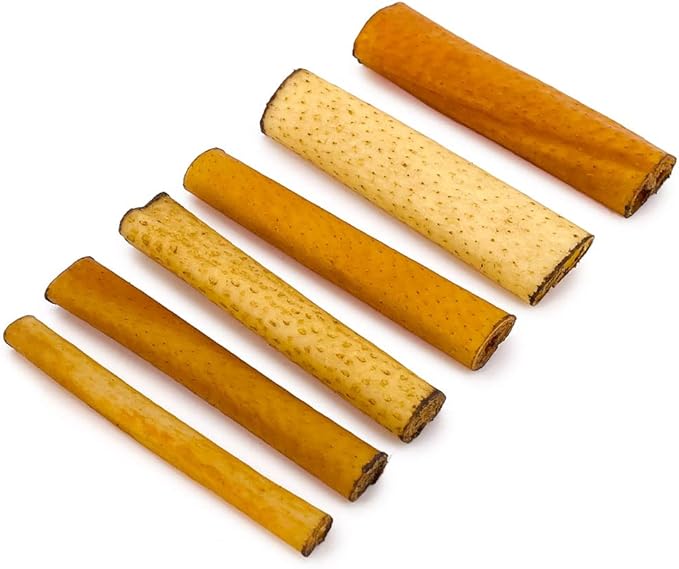 ValueBull USA Pig Skin Retriever Rolls, 4 Inch, Smoked, 200 Count Bulk Pack - Premium USA Pork Hide Dog Chews, One-Piece, Easy Digestion, High Protein