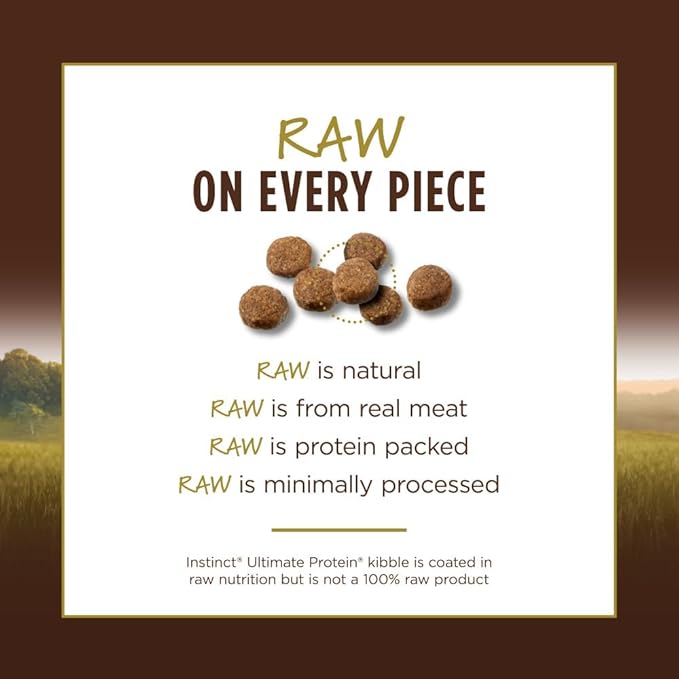 Instinct Ultimate Protein, Natural Dry Cat Food, Grain Free Recipe - Cage Free Duck, 4 lb. Bag