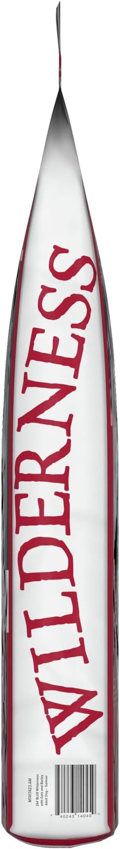 Blue Buffalo Wilderness High Protein Natural Adult Dry Dog Food Plus Wholesome Grains, Salmon 24-lb