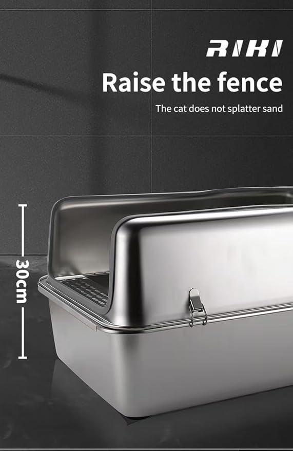 Stainless Steel Cat Litter Box