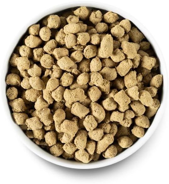 Open Farm, Freeze Dried Raw Dog Food, Morsels with 95% Meat, Organs & Bone, Organic Produce & Superfoods, Complete Meal or Freeze Dried Dog Food Topper, Chicken Recipe, 31.5oz Bag