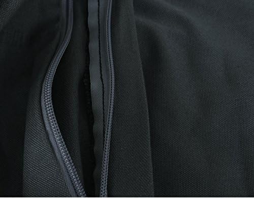 Dogbed4less Extra Large Orthopedic Gel Infused Cooling Memory Foam Dog Bed, Waterproof Liner with Durable Black Canvas Cover, XXL 55X37X4 Inch