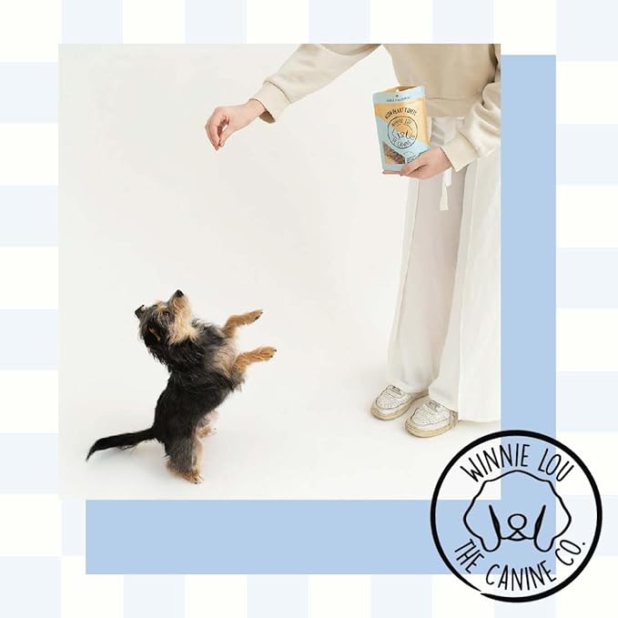 Freeze Dried Bison Heart Tidbits - Single Ingredient, Human-Grade, No Artificial Flavors or Fillers, Perfect for Training (Pack of 2)