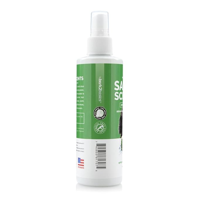 Bark2Basics Salon Scents Pet Grooming Cologne - 8 oz, Natural Professional Groomer Perfume for Dogs and Cats, Long Lasting, Deodorizing, (Spring Water and Cucumber)