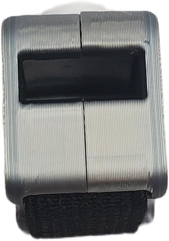 Flex Clicker Premium Hands-Free Training Ring | Dog Clicker for Training | Puppy Trainer | Pet Tool for Dogs, Cats, Horses & Birds | Multiple Colors Available (Silver)