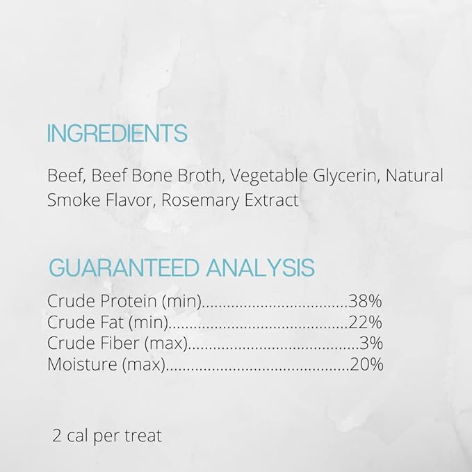 Farmland Traditions Tiny Loves Jerky Trainer Treats for Dogs w/Bone Broth (Beef, 12 oz.)