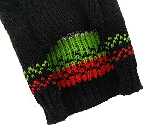 Mikayoo Dog Christmas Sweater - Cat Holiday Sweaters, Legless Design Keep Warm and Move Freely, Holiday Festive Sweater for Small Dogs or Cats (Black Deer S)