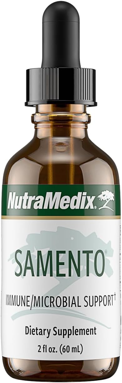 NutraMedix Samento Cat's Claw Tincture - Cat's Claw Immune Support Supplement for Brain, Antioxidant, Cardiovascular & Microbial Support - Bioavailable Herbal Supplements from Nature (2oz / 60ml)