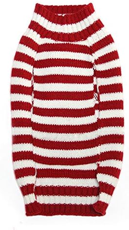 Mikayoo Christmas Dog Sweater - Festive Santa Claus Costume for Small, Medium, and Large Dogs - Holiday Pet Clothes for Xmas Celebrations (Santa Claus,L)