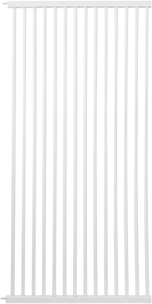 Lumizone Extra Tall Cat Gate Extension Kit 61.02" High Pressure Mounted 2025 New 29.52" Extra Wide 1.37" Gap No Drilling Tall Pet Gate for Dogs (White, 29.52"/75CM)