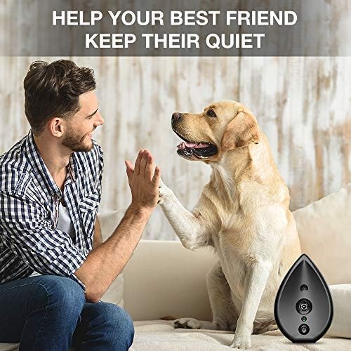 Anti Barking Devices, Auto Dog Bark Control Devices with 3 Modes, Rechargeable Ultrasonic Bark Box Dog Barking Deterrent Devices, Stop Neighour Dog Barking Devices for Dogs up to 75ft