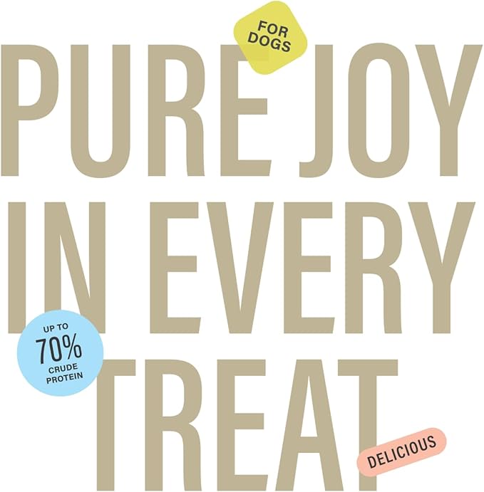 Chewer's Joy Beef Jerky Spring 7–8" (12CT) – Natural Dog Treats – Single Ingredient Long-Lasting Chews, High Protein