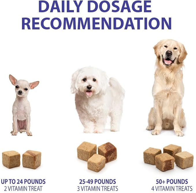 Peteyez Tear Stain Remover Vitamin Treats for Dogs - Support Eye Health & Reduce Itching & Tear Stain Buildup - 100% Natural Dog Treats w/Superfoods, Antioxidants & Nutrients - 8 oz (Beef)