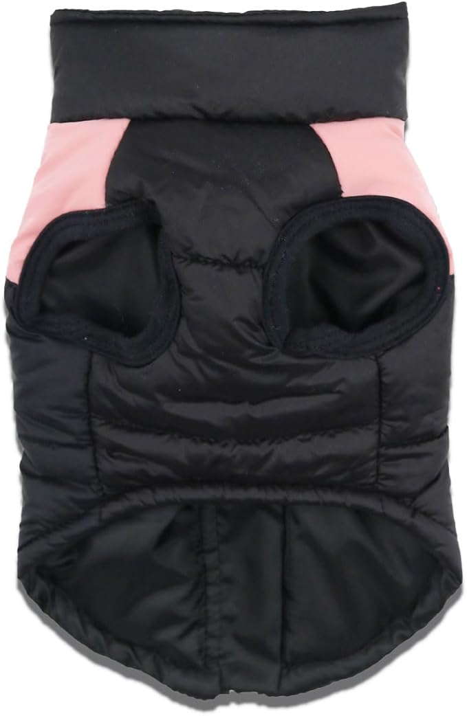 Small Dog Coats Warm Winter Jackets for Small Medium Dogs Puppy Cold Weather Coat Pet Clothes, Pink, X-Small