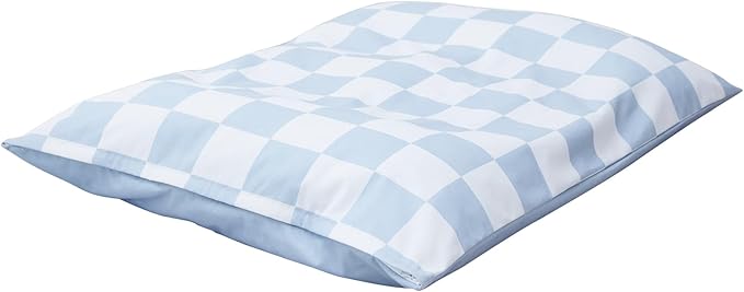 Large Dog Bed with Removable Washable Cover for Large Dogs Deluxe Plush Dog Crate Beds Comfy Kennel Pad Waterproof Lining and Blue Gel Memory Foam Memory Foam（Blue 40.2 * 30 * 4in）