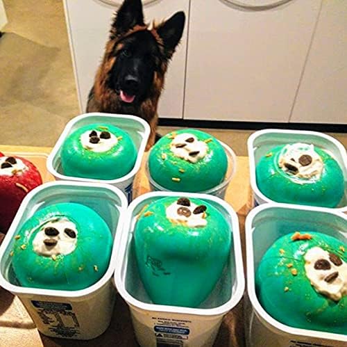 Chew King by Mammoth Premium Treat Dog Toy, Medium, Extremely Durable Natural Rubber Toy, Pack of 2