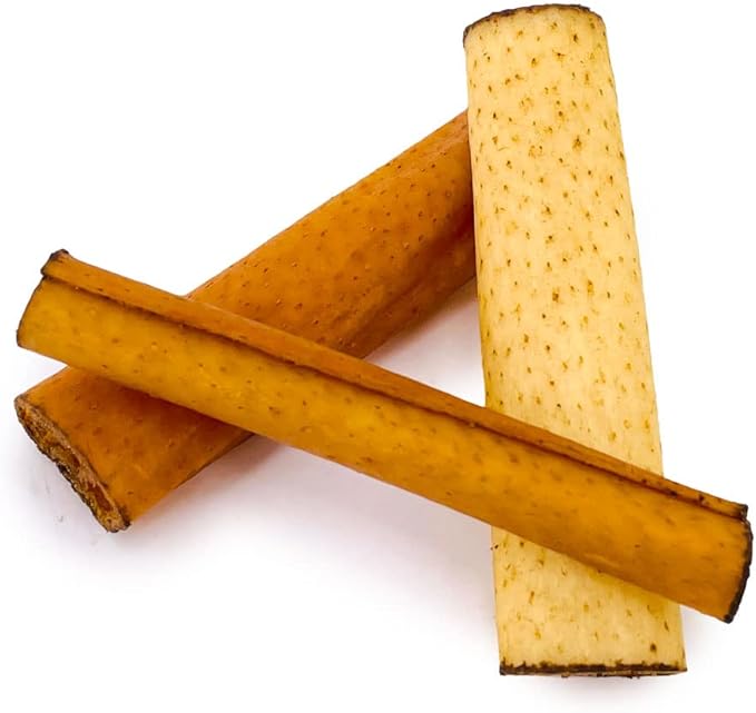 ValueBull USA Pig Skin Retriever Rolls, 4 Inch, Smoked, 50 Count - Premium USA Pork Hide Dog Chews, One-Piece, Easy Digestion, High Protein