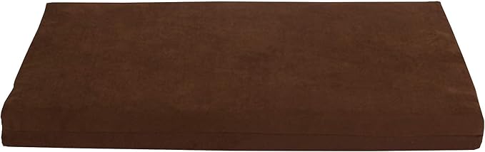 Pet Support Systems Orthopedic Dog Bed - Gel Memory Foam Pet Bed, Luxury Washable Dog Bed for Sleeping and Support (Removable Cover, Small Brown Dog Bed)