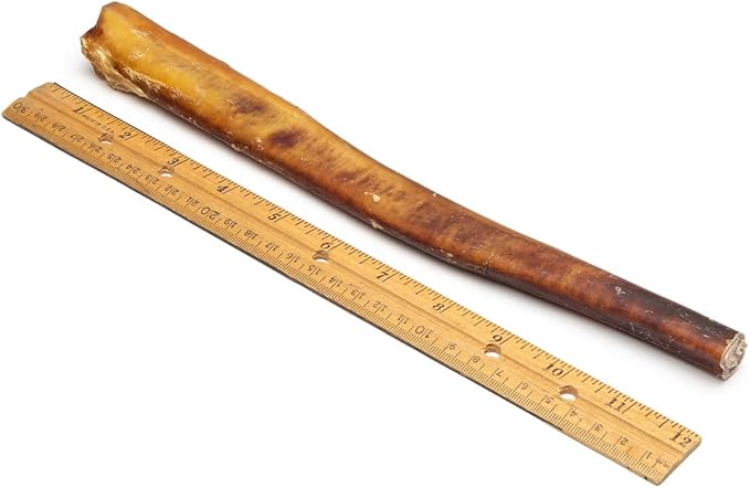 Bully Sticks for Dogs, 12 Inch Premium Beast Size (71-80 Grams), 100% Natural, Clean Teeth and Gums, 27 Piece