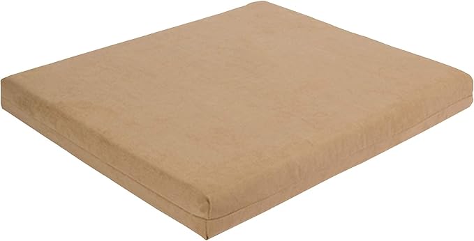 Pet Support Systems Orthopedic Dog Bed - Gel Memory Foam Pet Bed, Luxury Washable Dog Bed for Sleeping and Support (Removable Cover, XX-Large Tan Dog Bed)