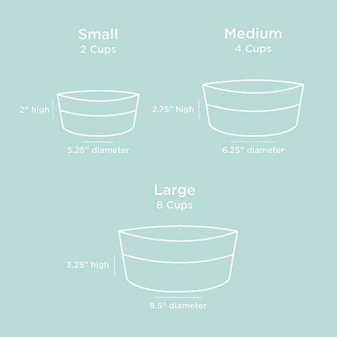 Waggo Dipper Ceramic Dog Bowl for Small and Large Breeds - Heavyweight and Durable Pet Food and Water Dish Crock, Dishwasher Safe, Modern (Teracotta, Medium)