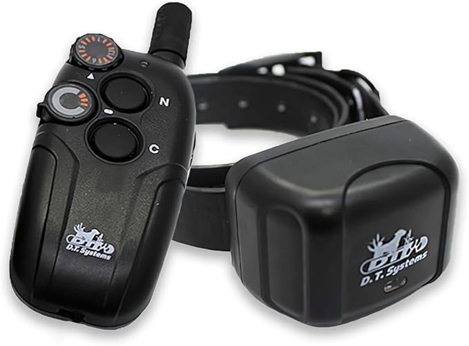 DT SYSTEMS Master Retriever 1100 Remote Trainer Waterproof 6-22" Adjustable Rechargeable Electronic Dog Training Collar, 1100-Yard Range, 16 Stimulation Levels, Vibration Assist, Battery Included