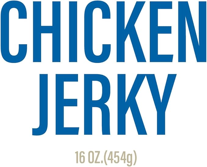 Chewer's Joy Chicken Jerky (1LB) – Natural Dog Treats - High Protein, Made with Real Chicken Breast