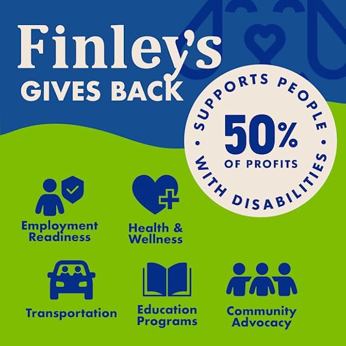 Finley's Apple Cinnamon Dog Biscuits Treats for Dogs Made in USA | Natural Apple Cinnamon Dog Treat | Wheat Free Dog Treats | Healthy Dog Treat Bags (12 oz)